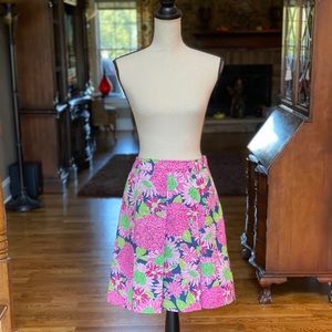Lily Pulitzer Midi Floral Skirt